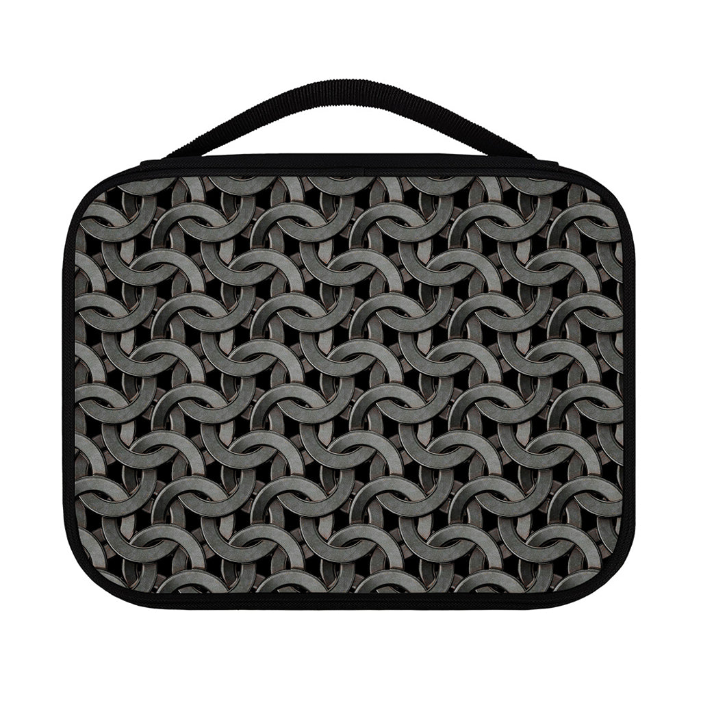 Metal Chainmail Pattern Print Classic Bible Case