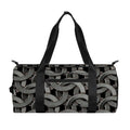 Metal Chainmail Pattern Print Gym Bag