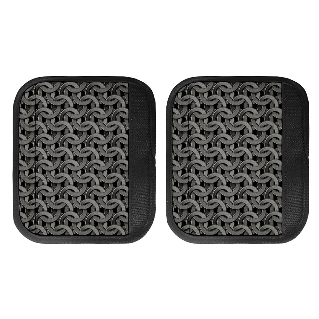 Metal Chainmail Pattern Print Handle Covers