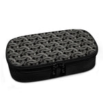 Metal Chainmail Pattern Print Insulin Cooler Travel Case