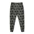 Metal Chainmail Pattern Print Jogger Pants