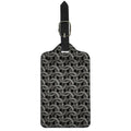 Metal Chainmail Pattern Print Luggage Tag