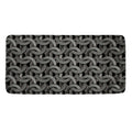 Metal Chainmail Pattern Print Towel