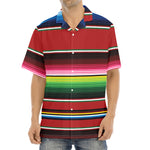 Mexican Serape Blanket Pattern Print Aloha Shirt