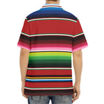 Mexican Serape Blanket Pattern Print Aloha Shirt