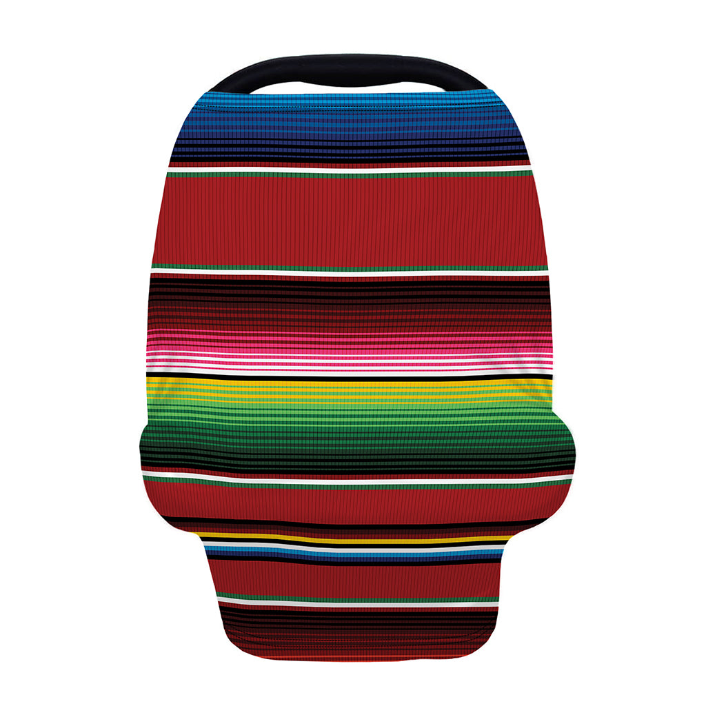 Mexican Serape Blanket Pattern Print Baby Seat Cover