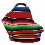 Mexican Serape Blanket Pattern Print Baby Seat Cover