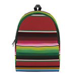 Mexican Serape Blanket Pattern Print Backpack