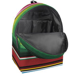 Mexican Serape Blanket Pattern Print Backpack