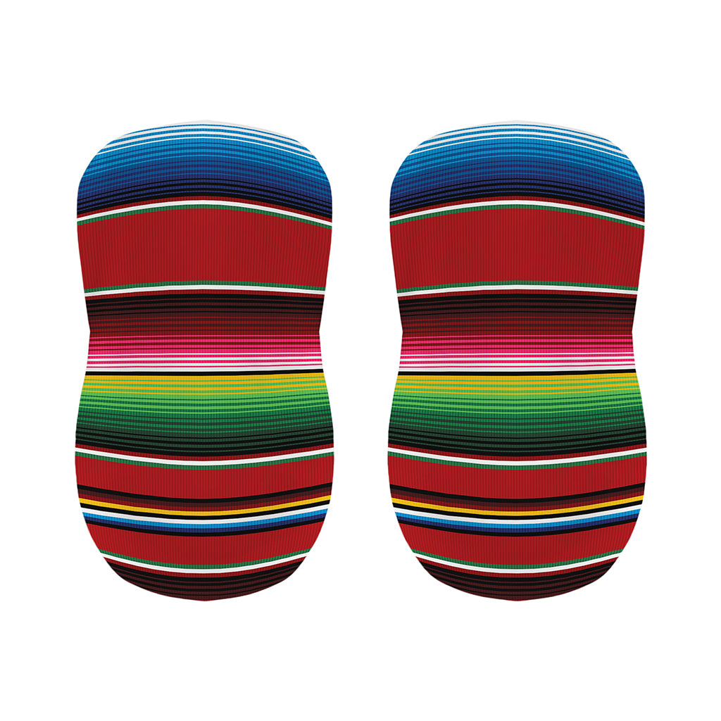 Mexican Serape Blanket Pattern Print Bar Stool Covers