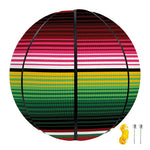 Mexican Serape Blanket Pattern Print Basketball