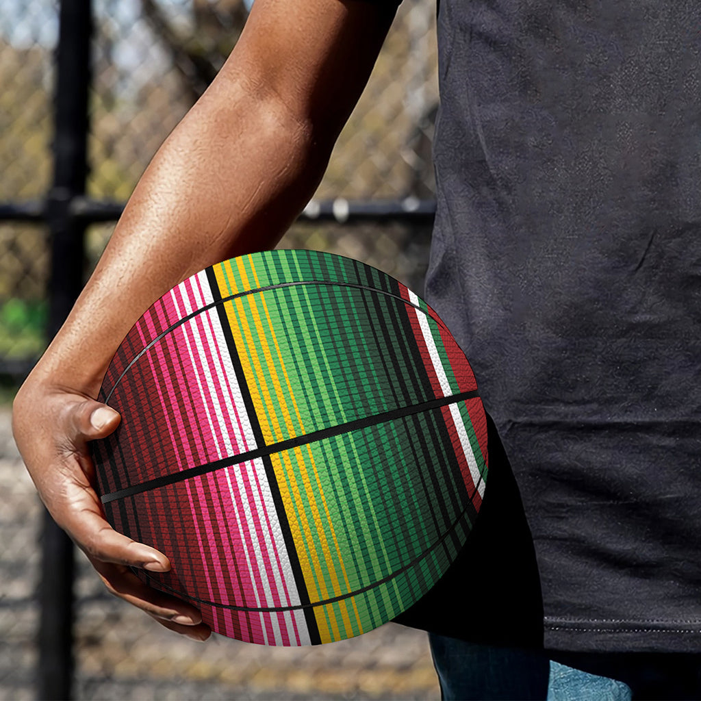 Mexican Serape Blanket Pattern Print Basketball