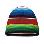 Mexican Serape Blanket Pattern Print Beanie