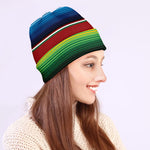 Mexican Serape Blanket Pattern Print Beanie