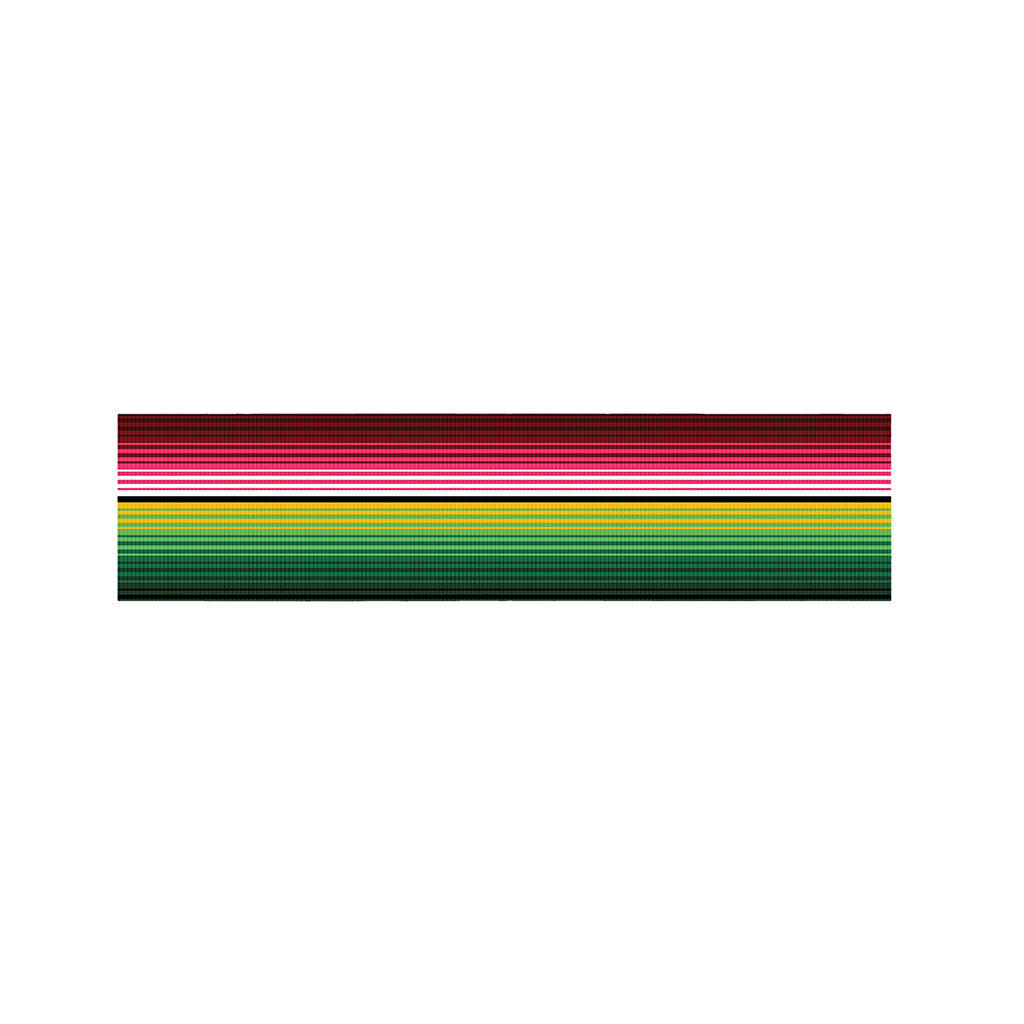 Mexican Serape Blanket Pattern Print Bed Runner