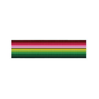 Mexican Serape Blanket Pattern Print Bed Runner