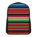 Mexican Serape Blanket Pattern Print Casual Backpack
