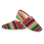 Mexican Serape Blanket Pattern Print Casual Shoes