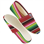 Mexican Serape Blanket Pattern Print Casual Shoes