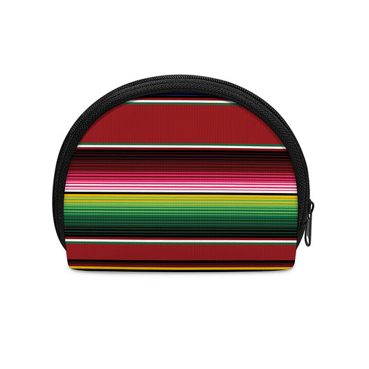 Mexican Serape Blanket Pattern Print Coin Purse