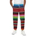 Mexican Serape Blanket Pattern Print Cotton Sweatpants