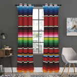 Mexican Serape Blanket Pattern Print Curtain