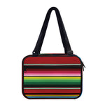 Mexican Serape Blanket Pattern Print Double Strap Bible Bag