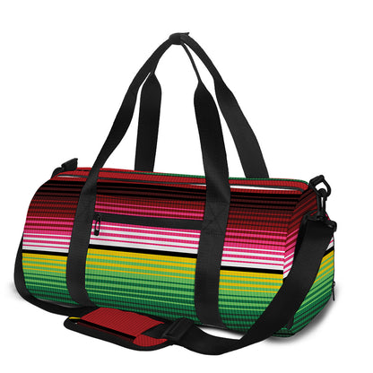 Mexican Serape Blanket Pattern Print Gym Bag