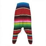 Mexican Serape Blanket Pattern Print Hammer Pants