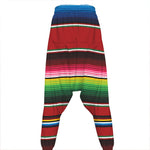 Mexican Serape Blanket Pattern Print Hammer Pants