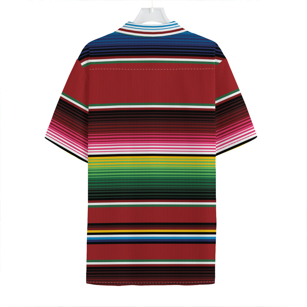Mexican Serape Blanket Pattern Print Hawaiian Shirt