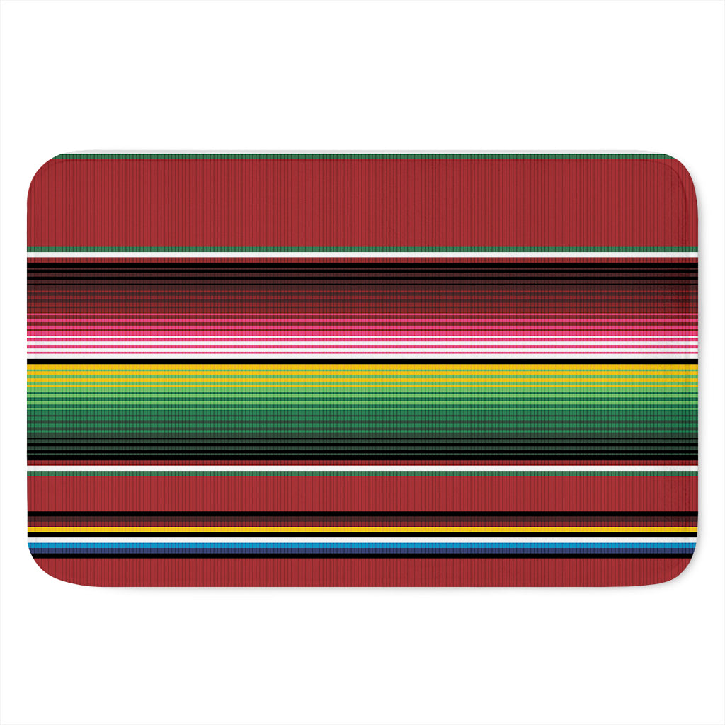 Mexican Serape Blanket Pattern Print Indoor Door Mat