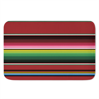 Mexican Serape Blanket Pattern Print Indoor Door Mat