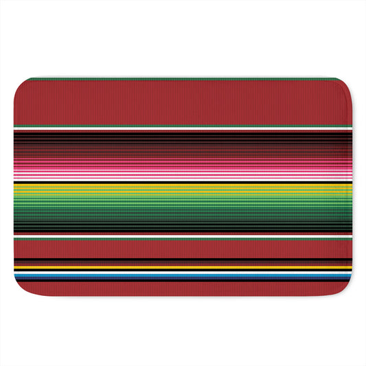 Mexican Serape Blanket Pattern Print Indoor Door Mat