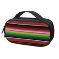 Mexican Serape Blanket Pattern Print Portable Cooler Travel Case