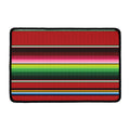 Mexican Serape Blanket Pattern Print Kitchen Mat