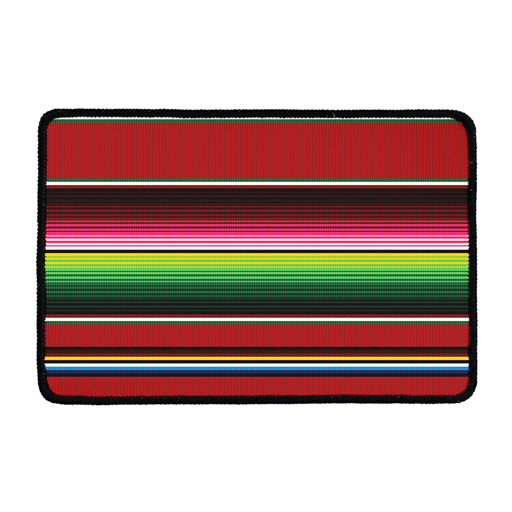 Mexican Serape Blanket Pattern Print Kitchen Mat