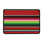 Mexican Serape Blanket Pattern Print Kitchen Mat