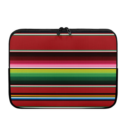 Mexican Serape Blanket Pattern Print Laptop Sleeve