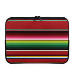 Mexican Serape Blanket Pattern Print Laptop Sleeve