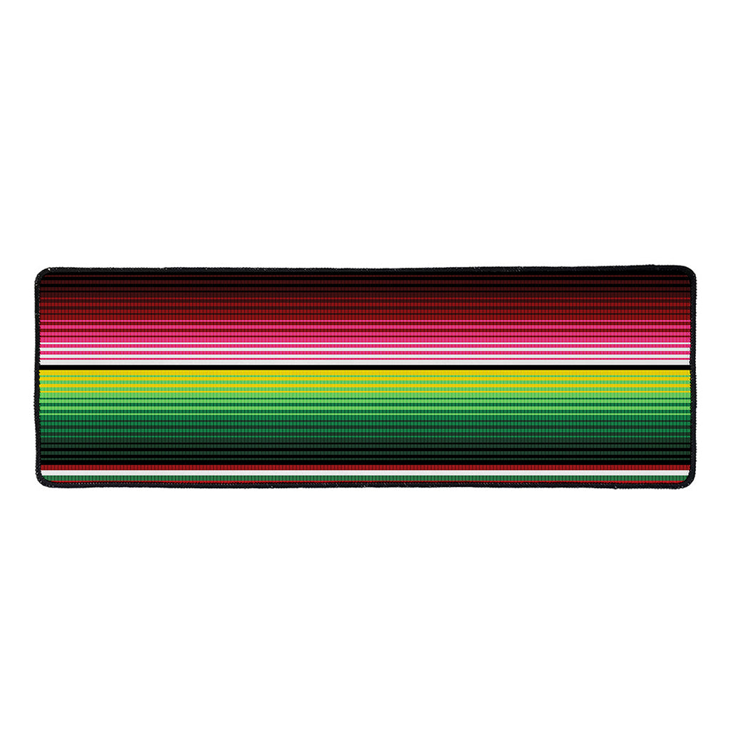 Mexican Serape Blanket Pattern Print Long Kitchen Mat