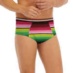 Mexican Serape Blanket Pattern Print Men's Briefs