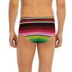 Mexican Serape Blanket Pattern Print Men's Briefs