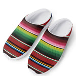 Mexican Serape Blanket Pattern Print Mesh Casual Shoes