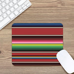 Mexican Serape Blanket Pattern Print Mouse Pad