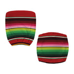 Mexican Serape Blanket Pattern Print Office Chair Cover