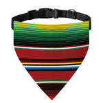 Mexican Serape Blanket Pattern Print Over The Collar Dog Bandana