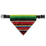Mexican Serape Blanket Pattern Print Over The Collar Dog Bandana