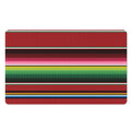 Mexican Serape Blanket Pattern Print Polyester Doormat