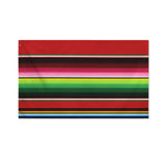 Mexican Serape Blanket Pattern Print Polyester Flag